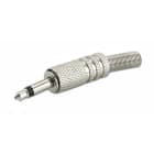 ALPHA ELETTRONICA - Spina jack ø3,5mm Mono con guidacavo a molla