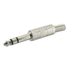 ALPHA ELETTRONICA - Spina jack Ø6,3mm Stereo con guidacavo 15-1