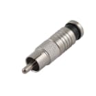 ALPHA ELETTRONICA - Spina coassiale RCA a compressione