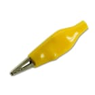 ALPHA ELETTRONICA - Pinza coccodrillo - Giallo
