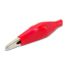 ALPHA ELETTRONICA - Pinza coccodrillo - Rossa