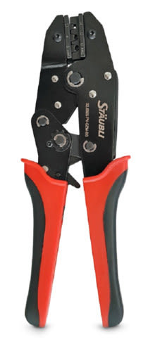 ALPHA ELETTRONICA - Pinza per crimpatura connettori fotovoltaici 2,5/4/6mm² Stäubli MC4 (32.6025 PV-CZM-BS)