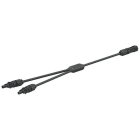 ALPHA ELETTRONICA - Cavo splitter a Y due prese una spina - Stäubli MC4-Evo 2 - 50cm