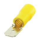 ALPHA ELETTRONICA - Spina faston preisolata - 6,3x0,8mm - per cavo 4-6mm²