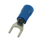 ALPHA ELETTRONICA - Terminale a forcella preisolato - 4,3mm - Adatto per cavo 1,5-2,5mm²