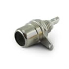 ALPHA ELETTRONICA - Presa coassiale RCA da pannello - Nera 18-4N