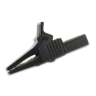 ALPHA ELETTRONICA - Pinza coccodrillo - Nera 20-516-2