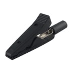 ALPHA ELETTRONICA - Pinza coccodrillo - Nera 20-518-2
