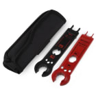 ALPHA ELETTRONICA - Set di chiavi di serraggio in metallo per connettori Stäubli MC4 e MC4-Evo2 - 32.6058 200-561