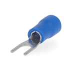 ALPHA ELETTRONICA - Terminale a forcella preisolato - 3,7mm - Adatto per cavo 1,5-2,5mm² 22-52-3.7