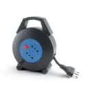 ALPHA ELETTRONICA - Prolunga avvolgibile con prese Italia bipasso - 5m 23-040/5