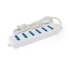 ALPHA ELETTRONICA - Multipresa con 6 prese Italia bipasso 10-16A 23-041/6