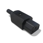 ALPHA ELETTRONICA - Presa volante con guidacavo 3 poli - C13 23-1/2