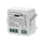 ALPHA ELETTRONICA - Modulo relè 230V Wi-Fi 2,4GHz Smart per interruttore/pulsante - 1x2300W/250W Led - un canale - Da incasso 23-203-S1/3