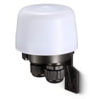 ALPHA ELETTRONICA - Interruttore  crepuscolare 230Vac - IP44 - Soglia luminosità ambiente regolabile 23-212