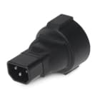 ALPHA ELETTRONICA - Adattatore di alimentazione da presa tedesca a IEC320 C14 maschio 10A 250V 23-33/7-2