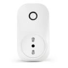 ALPHA ELETTRONICA - Presa intelligente Wi-Fi Tuya bipasso 10-16A - spina 16A  Funzioni: controllo remoto -Timer - monitoraggio consumi di energia 23-50/IT16