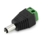 ALPHA ELETTRONICA - Adattatore da spina DC ø5,5-2,1mm a morsetto 28-05