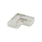 ALPHA ELETTRONICA - Connettore per PCB 8mm ad angolo - Strip/Strip - Per strisce SMD/COB monocolore - Serie Fly 30-10082L