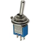 ALPHA ELETTRONICA - Interruttore deviatore Subminiatura - 1P - SPDT - ON/ON - 1.5A@250V - 3 term. a saldare 310-002