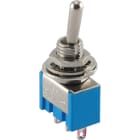 ALPHA ELETTRONICA - Interruttore deviatore Miniatura - 1P - SPDT - ON/ON - 3A@250V - 3 term. a saldare 310-032