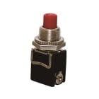 ALPHA ELETTRONICA - Pulsante - Rosso - 1P - SPST - (OFF)/ON - N.C. - 4A@250Vac - 2 term. vite 330-005/2