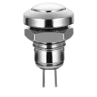 ALPHA ELETTRONICA - Pulsante - 1P - SPST - OFF/(ON) - N.A. - 2 term. a saldare 330-007M