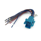 ALPHA ELETTRONICA - Zoccolo per pulsanti ø25mm famiglia 330-080 e 330-080L con cavi 16cm 330-080-SO