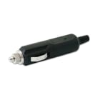 ALPHA ELETTRONICA - Spina accendisigari DC per auto con guidacavo e fusibile con LED 37-4