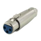 ALPHA ELETTRONICA - Adattatore da presa 3 poli a presa RCA 40-108