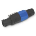 ALPHA ELETTRONICA - Spina compatibile speakON 8 Poli con passacavo per altoparlante 41-12