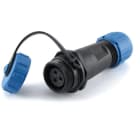 ALPHA ELETTRONICA - Presa volante SP13 tre poli 44-44