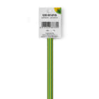 ALPHA ELETTRONICA - Guaina termorestringente - Poliolefina - Restringimento 2:1 - ø4,8mm - Giallo/Verde - 1m 520-M14YG