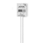 ALPHA ELETTRONICA - Guaina termorestringente in polybag - Poliolefina - Restringimento 2:1 - ø6,4mm - Bianca - 1m 520-M18W