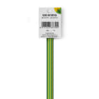 ALPHA ELETTRONICA - Guaina termorestringente - Poliolefina - Restringimento 2:1 - ø6,4mm - Giallo/Verde - 1m 520-M18YG