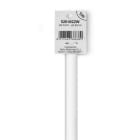 ALPHA ELETTRONICA - Guaina termorestringente in polybag - Poliolefina - Restringimento 2:1 - ø9,5mm - Bianca - 1m 520-M22W