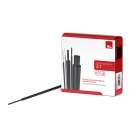 ALPHA ELETTRONICA - Guaina termorestringente in dispenser - Poliolefina - Restringimento 2:1 - ø6,4mm - Nera - 8m 520-R18