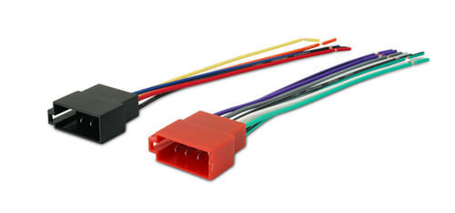 ALPHA ELETTRONICA - Connettori contatti maschio ISO Autoradio/Speaker 69-282