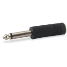 ALPHA ELETTRONICA - Adattatore da spina Jack Ø6,3mm Mono a presa Jack Ø6,3mm Stereo 70-316