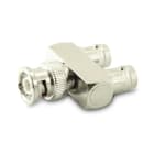 ALPHA ELETTRONICA - Adattatore da spina BNC a 2 prese BNC 82-031