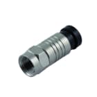 ALPHA ELETTRONICA - Spina F a compressione per cavo 6,1mm 86-619