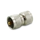 ALPHA ELETTRONICA - Adattatore da spina UHF a spina UHF 87-040