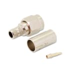 ALPHA ELETTRONICA - Spina SMA a crimpare adatta per cavo RG58 RG58A RG141A 89-017/1
