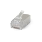 ALPHA ELETTRONICA - Spina RJ45 8P8C Cat.6 FTP AWG24-26 - Contatti dorati 94-916