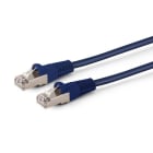 ALPHA ELETTRONICA - Cavo di rete Patch in Rame Cat. 5e Blu F/UTP 2m 95-701/02BLB
