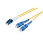 ALPHA ELETTRONICA - Bretelle fibra ottica SC/LC 9/125 OS2 Monomodali - 1m 95-911/001