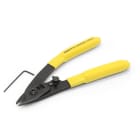 ALPHA ELETTRONICA - Spellafili per fibra ottica a tre fori - per diametri da 1,6mm a 3,0mm 98-181