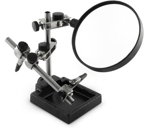 ALPHA ELETTRONICA - Supporto metallico con lente 98-615