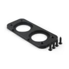 ALPHA ELETTRONICA - Pannello per display serie 98-86x doppio foro 98-870/2