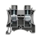 ALPHA ELETTRONICA - Morsetto serrafilo Din DC 1,5÷25mm² grigio DC16-GR